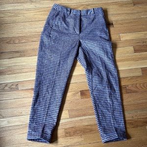 Frank and Oak Slim Eleanor Pant - Plaid